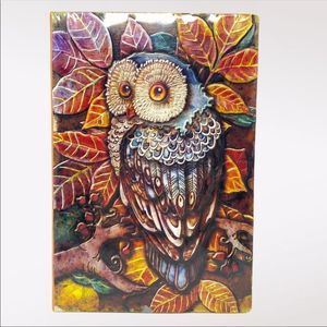 🆕 3D Owl Hardcover Notebook